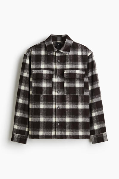 Flannel shacket Regular Fit