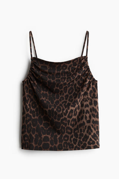 Ruched strap top