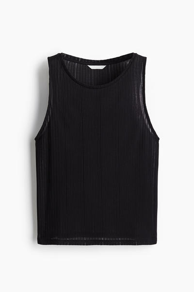 Ribbed tank top