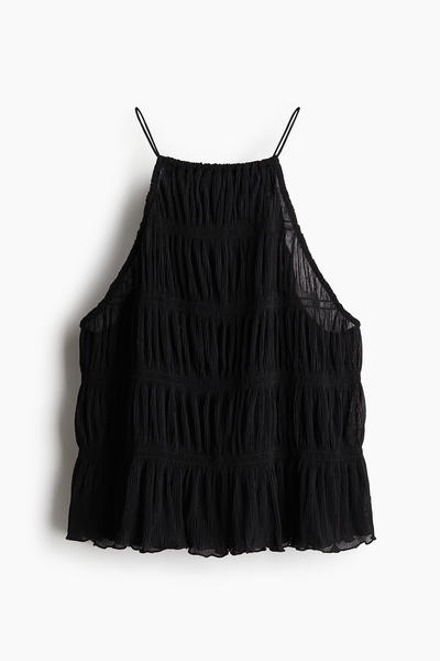 Smocked Strappy Top