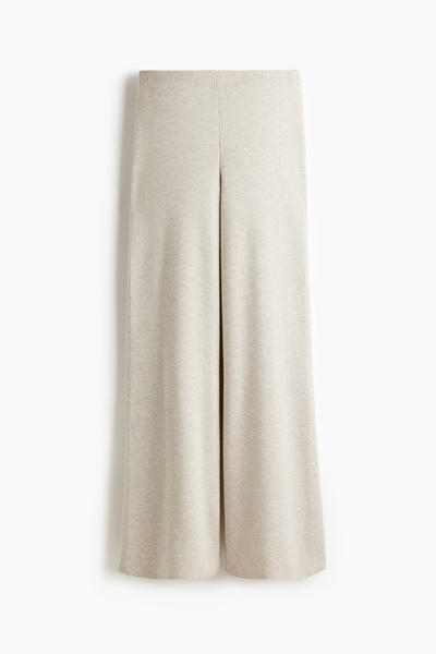 Knit trousers