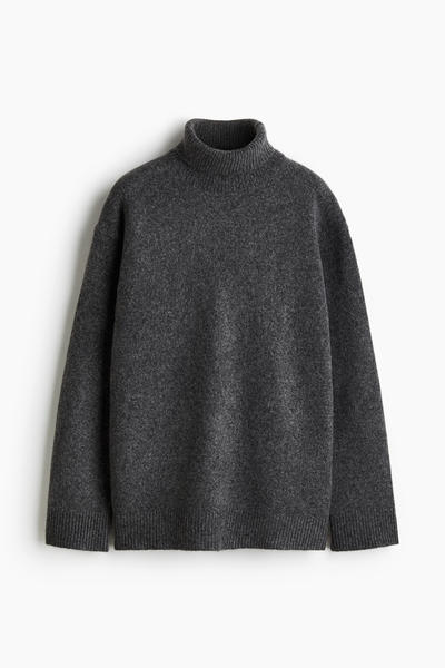 Roll neck sweater