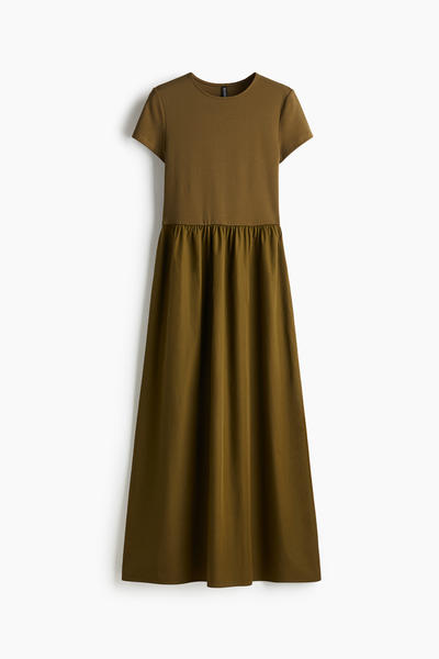 Short sleeve maxi dress