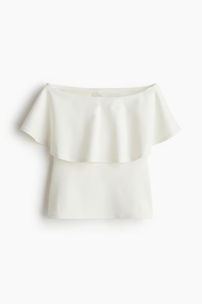 Ruffle bandeau top