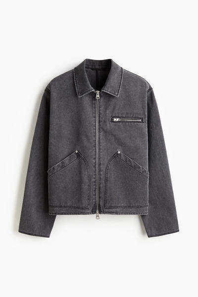 Canvas work jacket