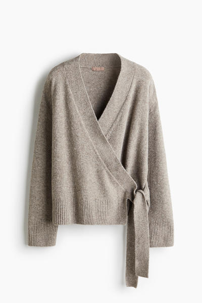 Knit Wrap Cardigan