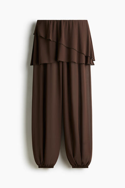 Chiffon Skirt Trousers