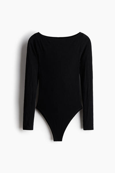 Seamless lace bodysuit