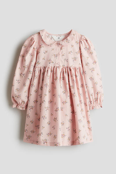 Printed cotton dress