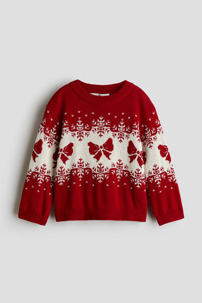 Jacquard Knit Jumper