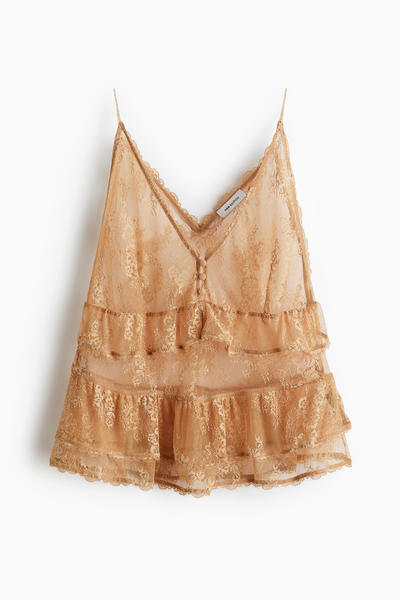 Lace Strap Top