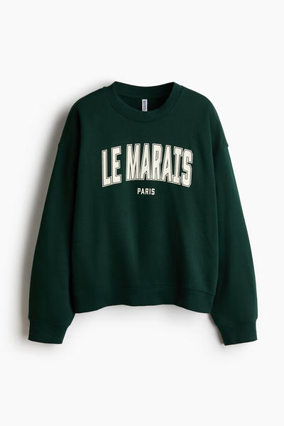 Printed Graphic Sweatshirt