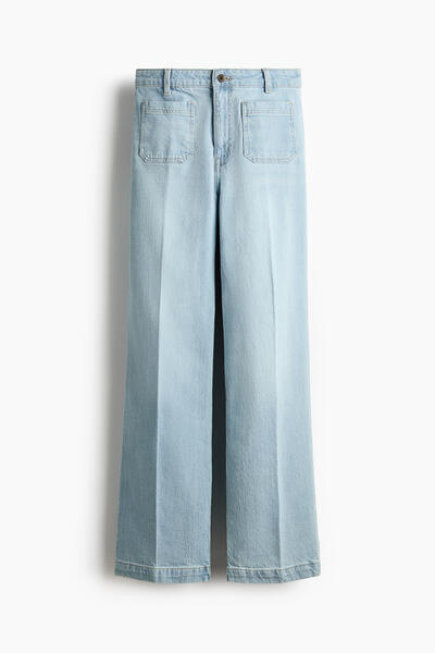 Wide high jeans