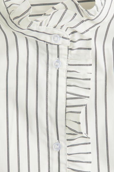Ruffled blouse