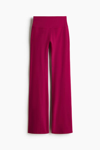 Flared training leggings