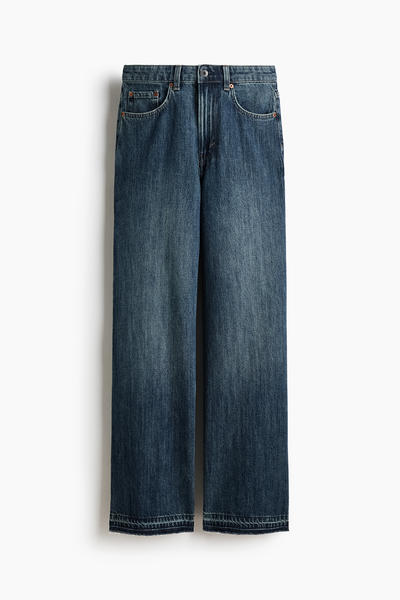 Wide high jeans