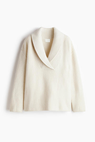 Rib knit polo