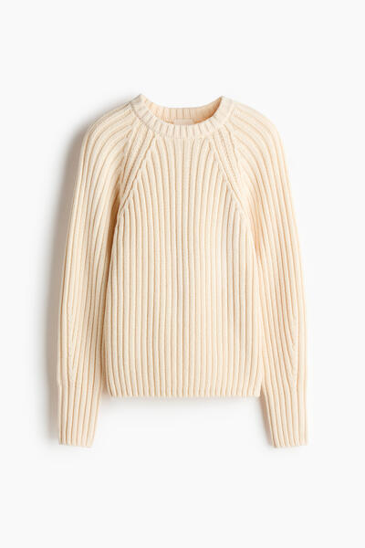 Rib-knit sweater