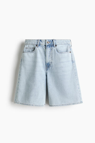 Denim Bermuda Shorts