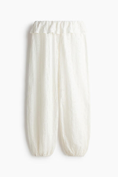 Cotton balloon pants