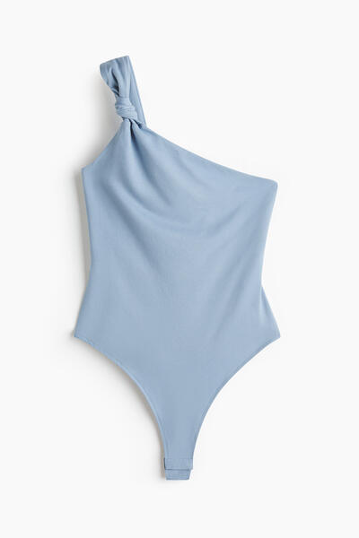 One-shoulder bodysuit