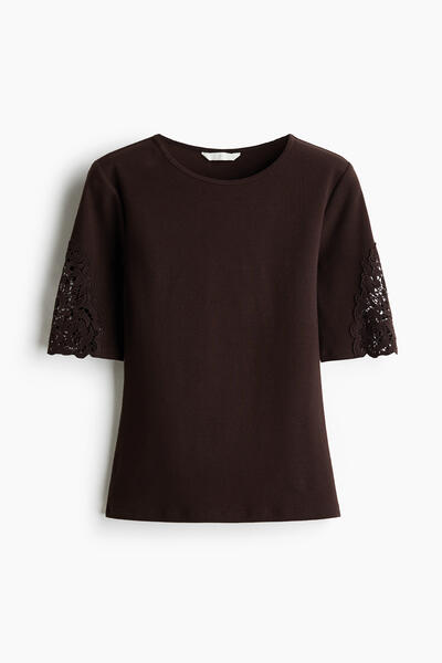 Ribbed top lace