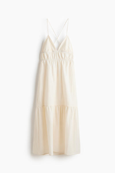Tie Back Panel Dress